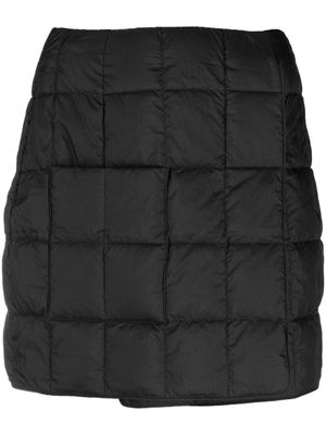 Ienki Ienki minijupe à design matelassé - Noir