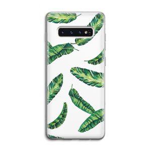 Lange bladeren: Samsung Galaxy S10 4G Transparant Hoesje