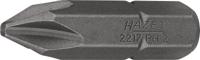 HAZET Bit 2217-PH2 · 5/16 inch (8 mm) zeskant massief · Kruiskop profiel PH · SW PH2