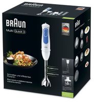 Braun MQ3035WH Sauce 0,6 l Staafmixer Blauw, Wit 700 W - thumbnail