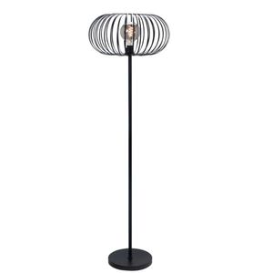 Vloerlamp Bolato zwart 166cm
