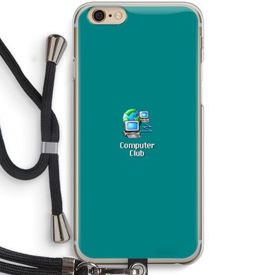 Win98: iPhone 6 / 6S Transparant Hoesje met koord