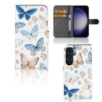 Telefoonhoesje | Met pasjeshouder | voor Samsung Galaxy S24 Vlinder Telefoonhoesje | Met pasjeshouder | voor Samsung Galaxy S24 Vlinder