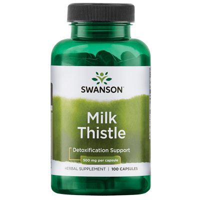 Full Spectrum Milk Thistle 500mg | Swanson | 100ct