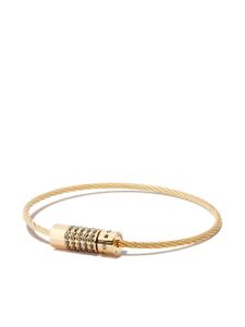 Le Gramme bracelet Cable en or 18ct serti de diamants