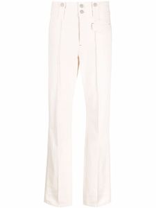 ISABEL MARANT pantalon droit à taille haute - Tons neutres