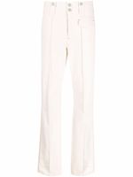 ISABEL MARANT pantalon droit à taille haute - Tons neutres