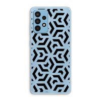 Crazy pattern: Samsung Galaxy A52 Transparant Hoesje