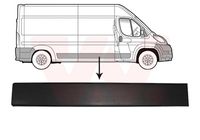 Sier- / beschermingspaneel, deur VAN WEZEL, Inbouwplaats: rechts: , u.a. für Fiat, Peugeot, Citroën