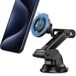 Dashboard Car Phone Mount (HaloLock) Black