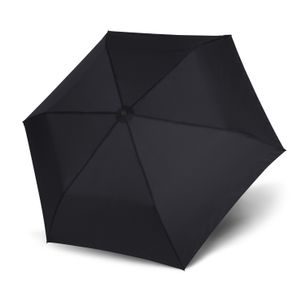 Knirps 7001.100 paraplu Compact Zwart Aluminium, Koolstofvezel Polyester