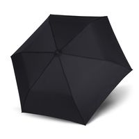 Knirps 7001.100 paraplu Compact Zwart Aluminium, Koolstofvezel Polyester - thumbnail