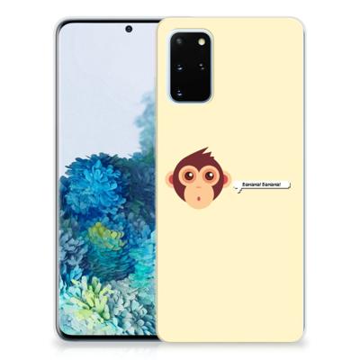 Samsung Galaxy S20 Plus Telefoonhoesje met Naam Monkey Samsung Galaxy S20 Plus Telefoonhoesje met Naam Monkey
