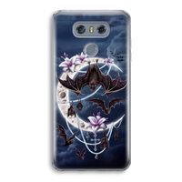 Vleermuizen Maan: LG G6 Transparant Hoesje