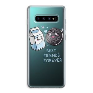 Best Friend Forever: Samsung Galaxy S10 Plus Transparant Hoesje