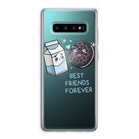 Best Friend Forever: Samsung Galaxy S10 Plus Transparant Hoesje