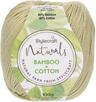 Stylecraft Naturals - Bamboo + Cotton DK 7155 Celery