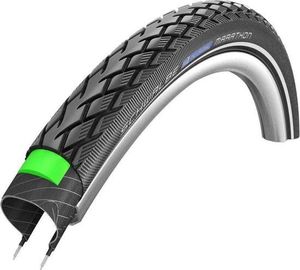Schwalbe buitenband green marathon greenguard 20 x 1.75"/ 47-406mm zwart met reflectie