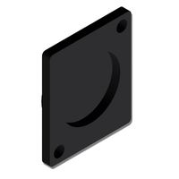 Procab VCD10 Blindplaatjes voor D-hole (10 stuks) - thumbnail