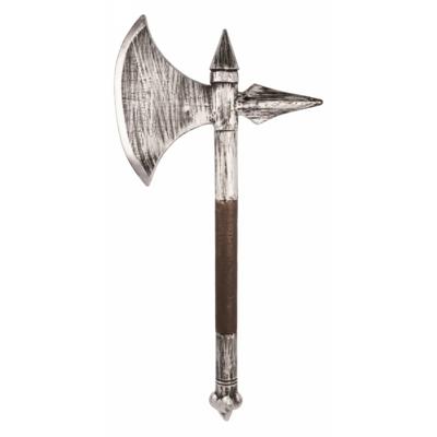 Verkleed wapens Viking bijl - middeleeuwen wapens - kunststof - 60 cm Verkleed wapens Viking bijl - middeleeuwen wapens - kunststof - 60 cm