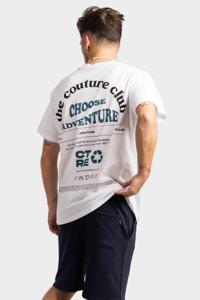 Couture Club Choose Adventure T-shirt Heren Wit - Maat XS - Kleur: Wit | Soccerfanshop
