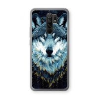 Darkness Wolf: Xiaomi Redmi 9 Transparant Hoesje