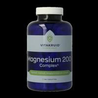 Magnesium 200 Complex Tauraat Malaat Bisglycinaat 180 Tabletten