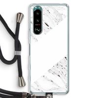 Biggest stripe: Sony Xperia 5 III Transparant Hoesje met koord