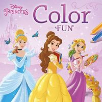 Disney Color Fun Princess Kleurboek - thumbnail