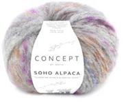 Katia Soho Alpaca 308 Licht grijs Meerkleurig