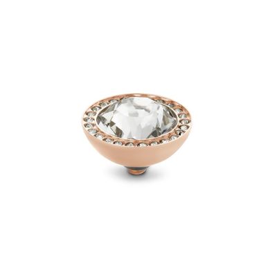Melano Twisted Brilliant CZ Steentje Crystal Rosé