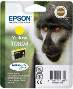 Epson Monkey inktpatroon Yellow T0894 DURABrite Ultra Ink