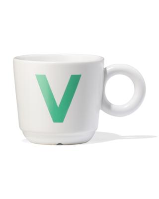 HEMA Mok 280ml Letter V