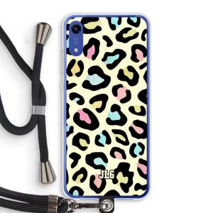 Leopard pattern: Honor Play 8A Transparant Hoesje met koord