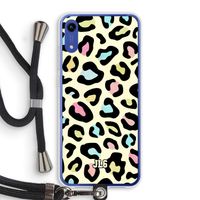 Leopard pattern: Honor Play 8A Transparant Hoesje met koord