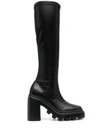 Vic Matie bottes en cuir 110 mm - Noir - thumbnail