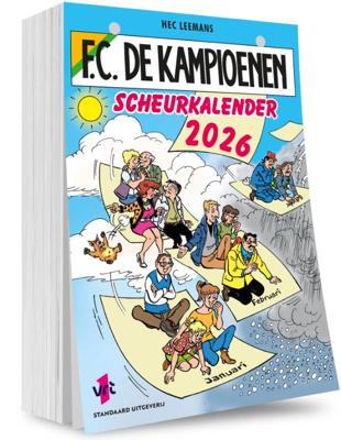 F.C. De Kampioenen scheurkalender 2026 (Kalender)