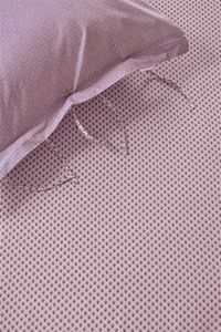 Pip Studio Pip Studio Suki Hoeslakens- Mauve 100x200 cm Hoekhoogte: 25 cm