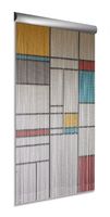 Aluminium Vliegengordijn Degor - Mondriaan 90 x 210 cm