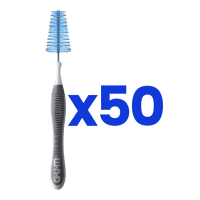 GUM Trav-Ler Ragers 2.6 mm zwart - 50 stuks