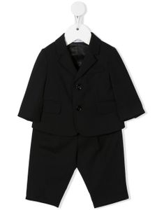 Dolce & Gabbana Kids costume classique à simple boutonnage - Noir