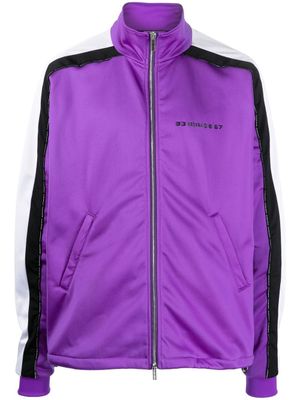 VTMNTS veste zippées à bandes contrastantes - Violet