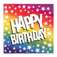 Boland Papieren servetten happy birthday, 20st.