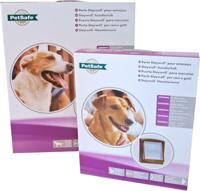 PetSafe huisdierdeur nr. 755 bruin/transparant - Gebr de boon PetSafe huisdierdeur nr. 755 bruin/transparant - Gebr de boon