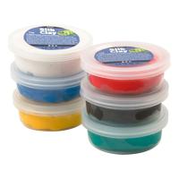 Creativ Company Silk clay standaard kleuren, 6x14gr.