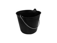 Taliaplast bouwemmer 11 l plastic zwart - Velleman