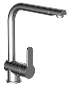 Schutte RIO ééngreepsmengkraan keuken met hoge uitloop | chroom
 79816