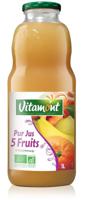 Vitamont Fruit cocktail 5 soorten fruit bio (1 Liter) - thumbnail