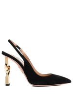 Aquazzura escarpins 105 mm à bride arrière - Noir