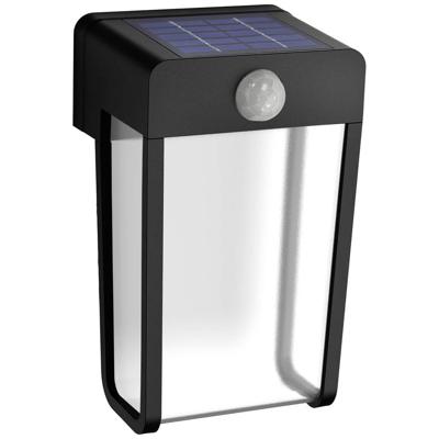 Philips LED Shroud 8720169265509 Wandlamp op zonne-energie met bewegingsmelder LED 2.3 W Zwart